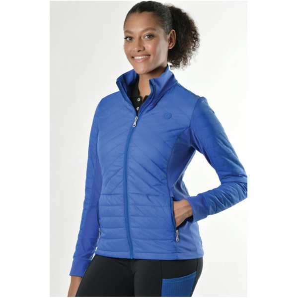 Dublin Womens Lia Hybrid Quilted Jacket 1010960009 - Cobalt